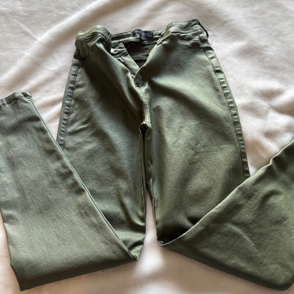 Green pants